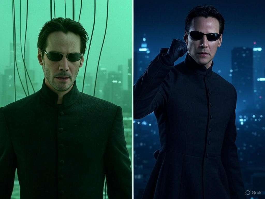 Amazing before-and-after shots of classic movie scenes with effects added